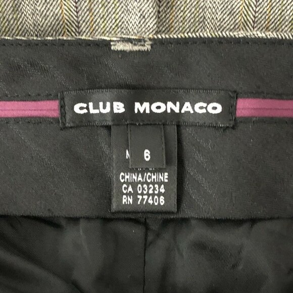 Club Monaco Wool Blend Cropped Pants - Picture 4 of 4